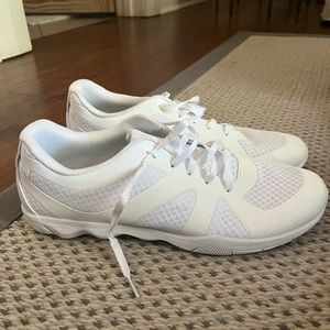 White dance team shoes